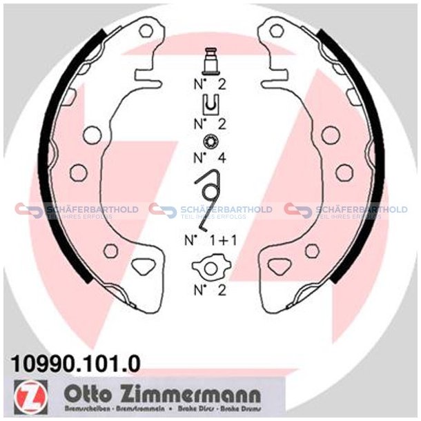 Bremsebakkest30mm|ZIMMERMANN