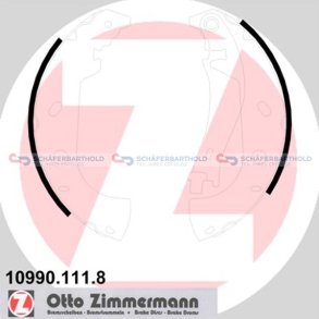 Bremsebakkesæt42mm| ZIMMERMANN