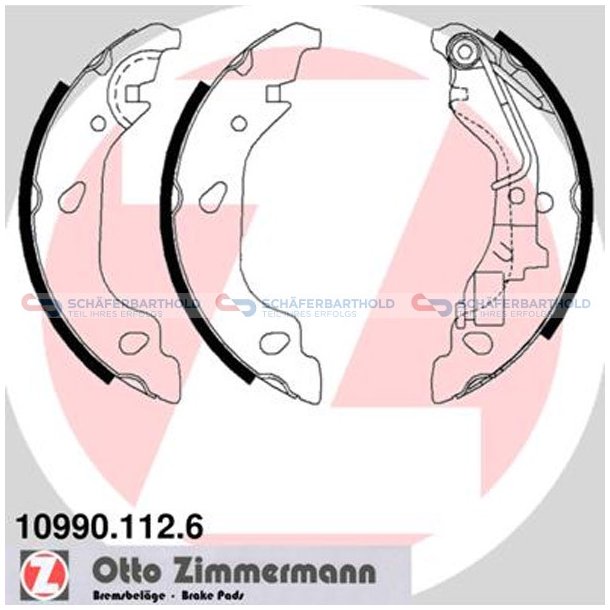 Bremsebakkest32mm|ZIMMERMANN