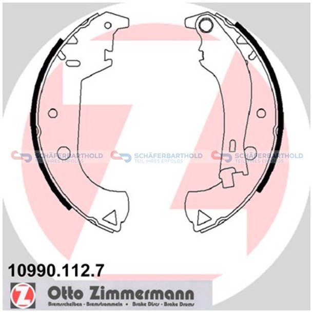 Bremsebakkest42mm| ZIMMERMANN