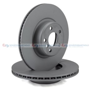 Bremseskive foraksel|Ø-330mm ZIMMERMANN