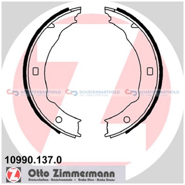 Bremsebakkest parkeringsbremse30mm|ZIMMERMANN