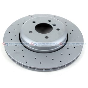 BremseskiveSport Bagaksel|Ø-345mm ZIMMERMANN