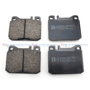 Bremseklodser foraksel|15mm|WVA:20392 ZIMMERMANN