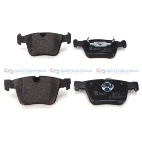 Bremseklodser Bagaksel|17mm|WVA:24180 ZIMMERMANN