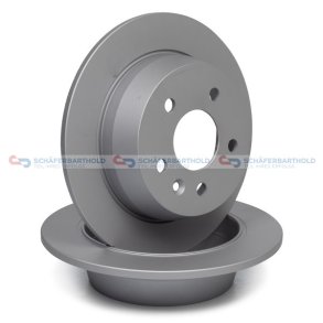 Bremseskive Bagaksel|Ø-280mm ZIMMERMANN