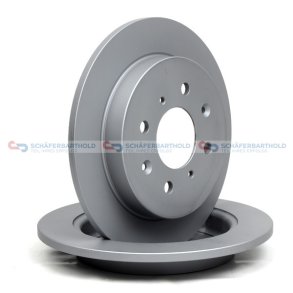 Bremseskive Bagaksel|Ø-239mm ZIMMERMANN