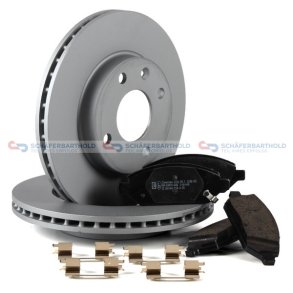 Bremsesæt skivebremser ZIMMERMANN