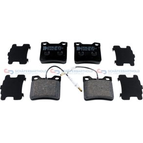 Bremseklodser 17mm|WVA:21904| ZIMMERMANN