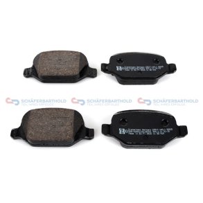 Bremseklodser 16mm|WVA:23517| ZIMMERMANN