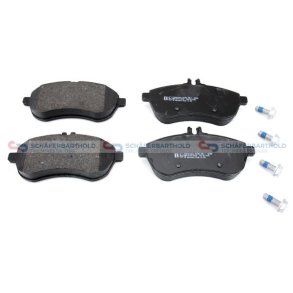 Bremseklodser foraksel|20mm|WVA:24306|ZIMMERMANN