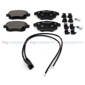 Bremseklodser 17mm|WVA:24486| ZIMMERMANN