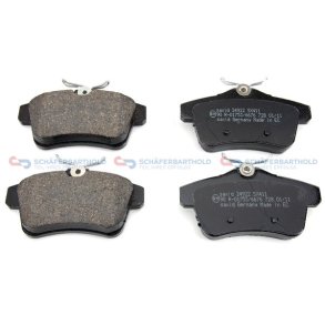 Bremseklodser 17mm|WVA:24922| ZIMMERMANN