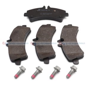 Bremseklodser Bagaksel|20mm|WVA:29217 ZIMMERMANN