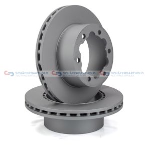 Bremseskive Bagaksel|Ø-303mm ZIMMERMANN