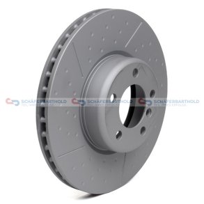 Bremseskive foraksel|Ø-340mm ZIMMERMANN