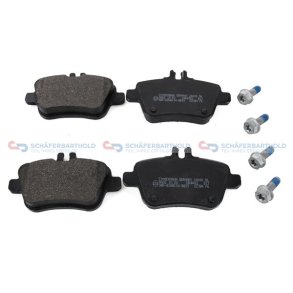 Bremseklodser Bagaksel|19mm|WVA:24848 ZIMMERMANN