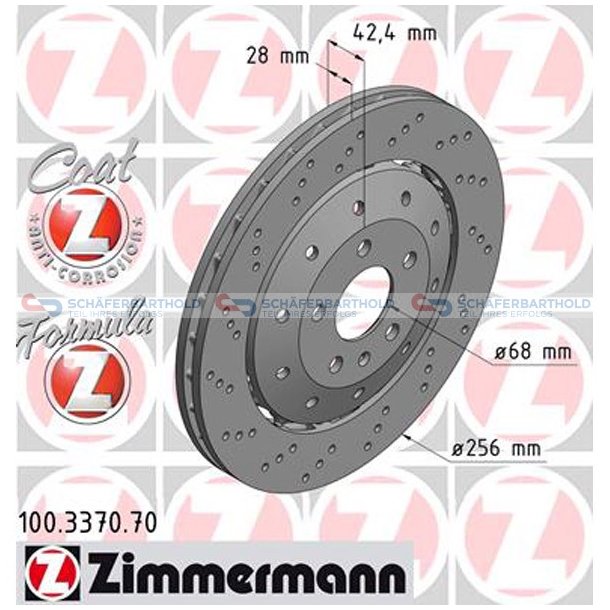  Bromsskiva Sport Formula Z Bakaxel|-356mm