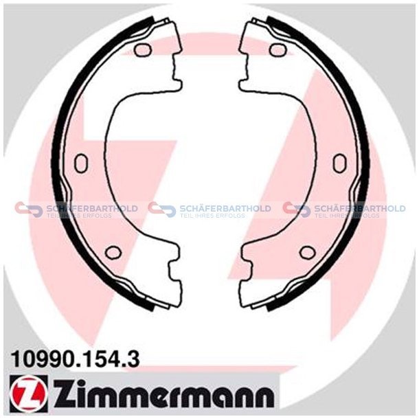 Bremsebakkest parkeringsbremse42mm|ZIMMERMANN