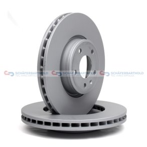 Bremseskive foraksel|Ø-318mm ZIMMERMANN