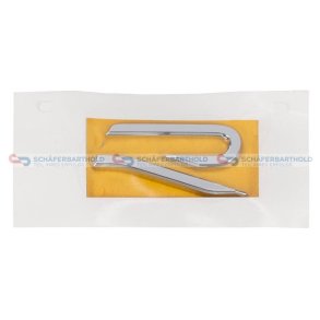 Emblem bogstaver Rbagklap VW OE