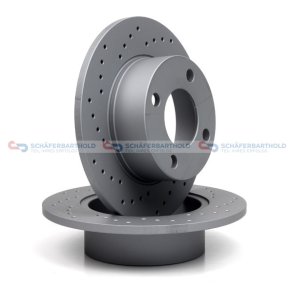 BremseskiveSport Bagaksel|Ø-245mm ZIMMERMANN