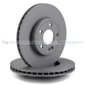 Bremseskive foraksel|Ø-295mm ZIMMERMANN