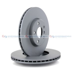 Bremseskive foraksel|Ø-307mm ZIMMERMANN