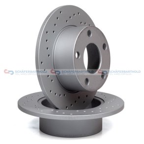 BremseskiveSport Bagaksel|Ø-245mm ZIMMERMANN