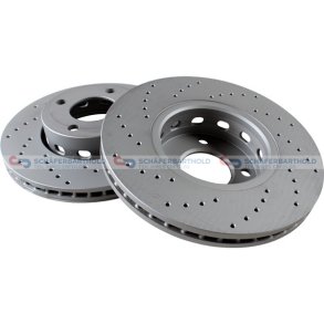 BremseskiveSport foraksel|Ø-276mm ZIMMERMANN