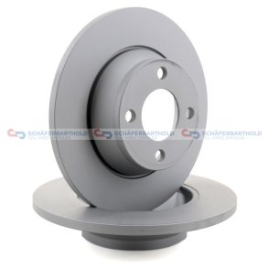 Bremseskive foraksel|Ø-280mm ZIMMERMANN