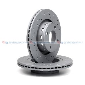 BremseskiveSport foraksel|Ø-280mm ZIMMERMANN