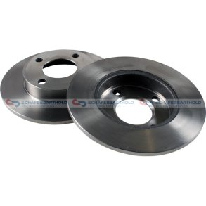 Bremseskive Bagaksel|Ø-245mm ZIMMERMANN