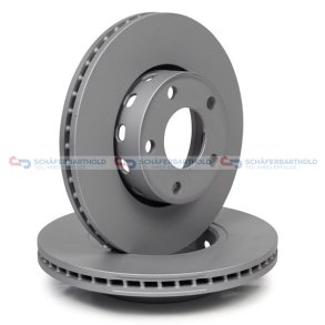 Bremseskive foraksel|Ø-276mm ZIMMERMANN