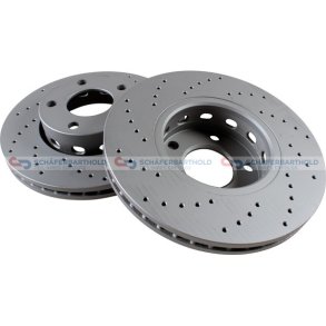 BremseskiveSport foraksel|Ø-276mm ZIMMERMANN