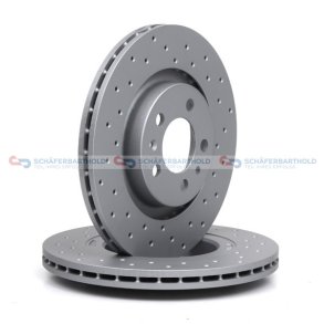 BremseskiveSport foraksel|Ø-280mm ZIMMERMANN