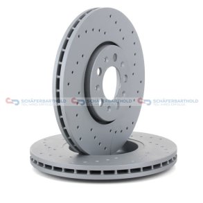 BremseskiveSport foraksel|Ø-288mm ZIMMERMANN