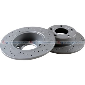 BremseskiveSport Bagaksel|Ø-245mm ZIMMERMANN