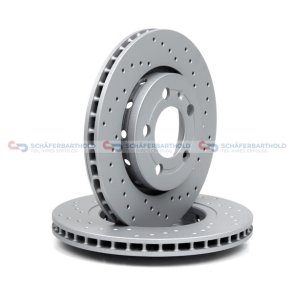 BremseskiveSport Bagaksel|Ø-256mm ZIMMERMANN