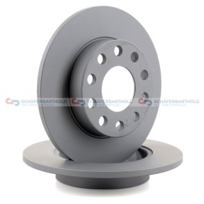 Bremseskive Bagaksel|Ø-245mm ZIMMERMANN