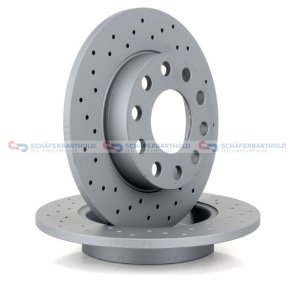 BremseskiveSport Bagaksel|Ø-245mm ZIMMERMANN