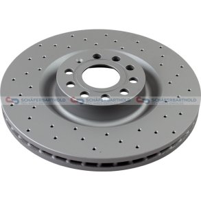 BremseskiveSport foraksel|Ø-345mm ZIMMERMANN