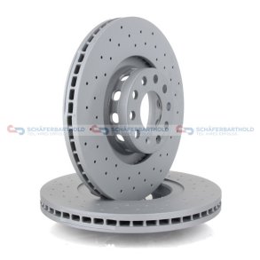 BremseskiveSport foraksel|Ø-323mm ZIMMERMANN