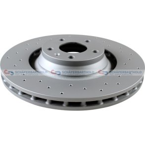 BremseskiveSport foraksel|Ø-347mm ZIMMERMANN