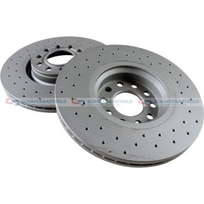 BremseskiveSport foraksel|Ø-312mm ZIMMERMANN