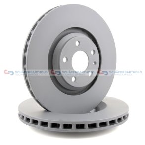 Bremseskive foraksel|Ø-340mm ZIMMERMANN