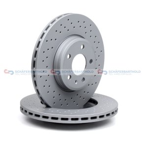 BremseskiveSport foraksel|Ø-314mm ZIMMERMANN