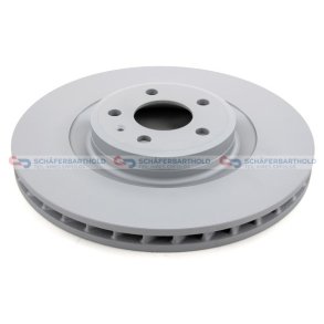 Bremseskive foraksel|Ø-345mm ZIMMERMANN