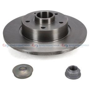 Bremseskive Bagaksel|Ø-280mm ZIMMERMANN