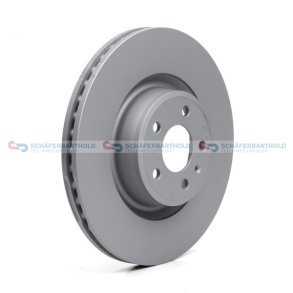 Bremseskive foraksel|Ø-345mm ZIMMERMANN